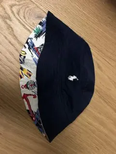 ポロ バケットハット ネイビー/マルチカラー