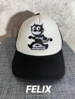 FELIX メッシュキャップ 猫ロゴ 春夏 アメカジ　キャップ　ゴルフキャップのサムネイル