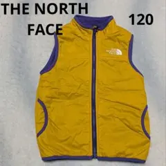 ★美品★キッズ　THE NORTH FACE フリースベスト イエロー　120