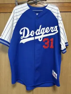 Majestic Dodgers NOMO 16 ユニフォーム M - メルカリ