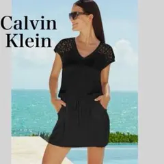 Calvin Klein カルバンクライン かぎ針編み チュニック カバーアップのサムネイル