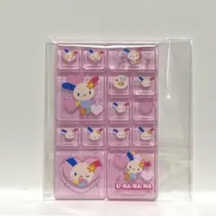 サンリオ トレーディングミニタイルシール ウサハナ　シール帳　平成