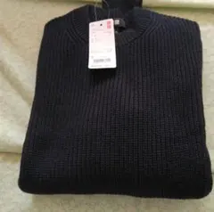ユニクロミドルゲージクルーネックセーター Sサイズ