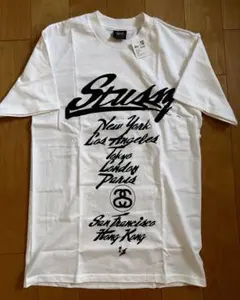 stussy wtaps コラボT 白　新品　S ステューシー　レア　オールドのサムネイル