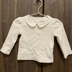 GAP 12-18M 襟付き長袖シャツ　ホワイト