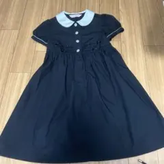 Lili Lundi キッズ ワンピース ブラック半袖のサムネイル