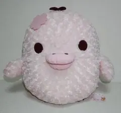 リラックマ　桜リラックマ　ローズボア　ぬいぐるみXL　プレミアム　キイロイトリ