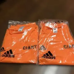 ジャイアンツ　adidas オレンジTシャツ2枚