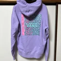 VANS ラベンダー パーカー レオパードプリントのサムネイル