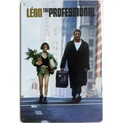 『レオン』LEON　映画ポスター　　メタルサイン　ブリキ看板　インテリア