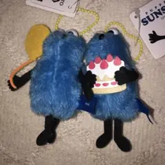 パペットスンスン ぬいぐるみマスコット　バースデー　スンスン　ケーキ　風船