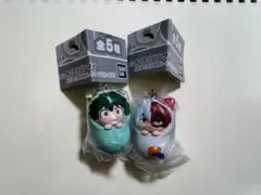 僕のヒーローアカデミアおくるみますこっとチャーム 緑谷出久、轟焦凍