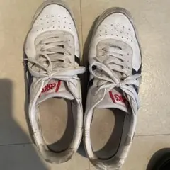 asics ホワイト/ネイビー スニーカー