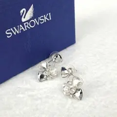 美品✨スワロフスキー ブローチ Marylou フラワー パヴェ クリスタル