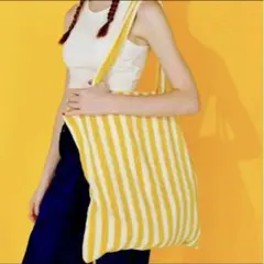 3coins パイル トートバッグ M shima!のサムネイル