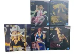 ワンピースBATTLE RECORD COLLECTIONフィギュア×4種+2