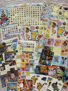 レア☆ポケモンシールなどいろいろセット