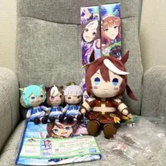 ウマ娘1番くじ スペシャルウィークメジロマックイーン　キャンバス地タペストリー他