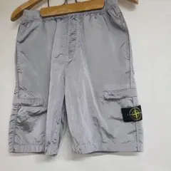 ストーンアイランド ナイロンメタルカーゴパンツ シルバー w31美のサムネイル