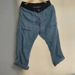 Lee ストライプ ロールアップパンツ
