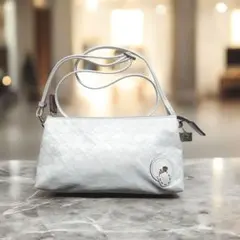 PELLE BORSA ペレボルサ/アライブ ショルダーバッグ ホワイト