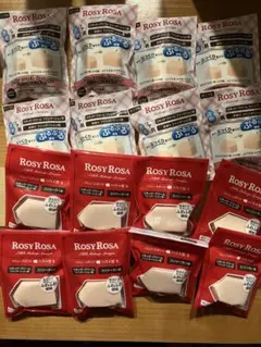 ロージーローザ　メイクスポンジ　合計16個　2種類　各8個