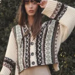 ZARA 2024 AW オーバーサイズニットカーディガン L　値下げ不可