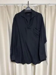 COMOLI 23SS シルクネルスキッパーシャツ SIZE1