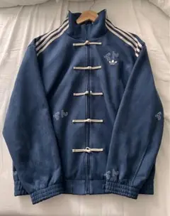 adidas トラックジャケット 60s 60s Vintage adidas Ventex Collarless Track Jack