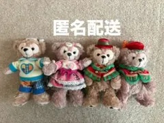 ダッフィー&シェリーメイぬいぐるみバッチ【4個セット】