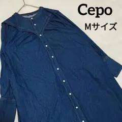 Cepo セポ　長袖デニムワンピース　Мサイズ