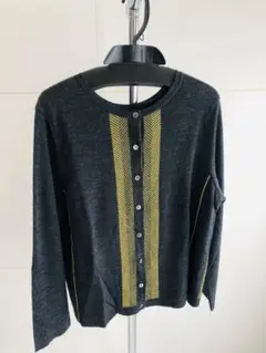 Gabardine K.T ギャバジン✴︎17号リバーシブル千鳥格子カーディガンのサムネイル