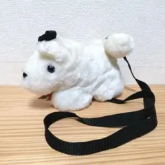犬 ぬいぐるみ ポシェット バッグ