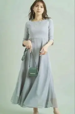 Mystrada エアリーフレアドッキングワンピース