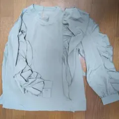 フリル ブラウス シャツ 長袖 トップス