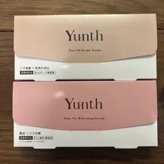 Yunth 「生VC美白美容液」「生VAダーマ美容液」