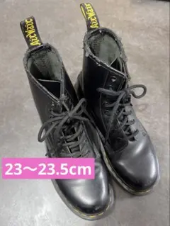 Dr. Martens 8ホール ブーツ ブラック マーチン23〜23.5