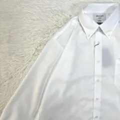 オリヒカ タグ付き ホワイト スーパー ノンアイロン ボタンダウンシャツ