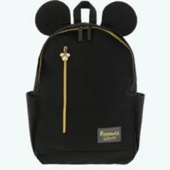 美品　ディズニー　ファンダフルメンバー限定　ミッキーリュックサック　ブラック