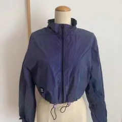 Bershka ジャケット ナイロン 紫 オーロラ 衣装のサムネイル