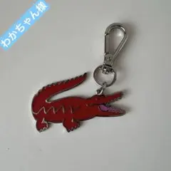 LACOSTE ラコステ ワニ キーホルダー レッド
