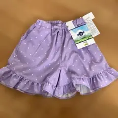 新品未使用品☆裾フリル☆水陸両用ハーフパンツ☆130cm☆即購入可能☆送料込み