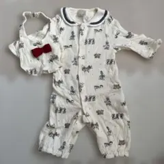 プティマイン　ドナルド　デイジー　ロンパース・スタイセット (50-70)