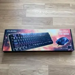 FUNAI FSK-3G350 メカニカルゲーミングキーボード＆マウス【新品】