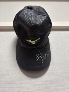 MIZUNO ミズノ キャップ ALL JAPAN ブラック