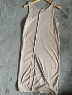 JEANASIS ロングワンピース ノースリーブ　Fサイズ