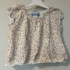 familiar 花柄シャツ 90サイズ