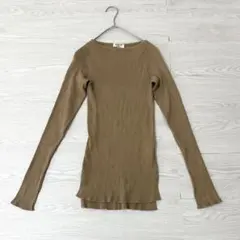 AURALEE ギザボート オーラリー　ロンハーマン Auralee オーラリーロンハーマン ギザボートネックプルオーバー