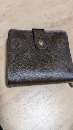 Louis Vuitton 二つ折り財布 ブラウン　値引き可能です✨
