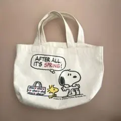 cher × PEANUTS スヌーピー トートバッグ ウッドストック コラボ